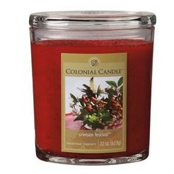 Colonial Candle winter scented candle review